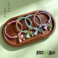 Woven Cord Zongzi Charm Tassel Bracelets Four Colors view 3