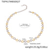 TXP417 TwoToneNecklace