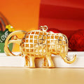 Mixed Jeweled Elephant Keychains in Two Distinct Pictured Constructions view 4