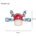 Red Gold Tone Horse Two Designs Metal Brooch Pin for Jackets and Lapels view 2