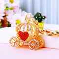 Jeweled Pumpkin Carriage Keychain Collection in Twenty-Five Designs view 2