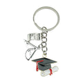 Graduation Charm Keychains in 6 Pictured Variations for Bags and Keys view 9