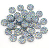 Iridescent Silver 10mm