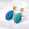 Long Blue Druzy