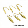 Teardrop Paddle Earring Hook Findings in Six Styles view 11