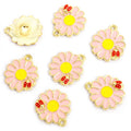 Enamel-Look Gold Silver Ladybug Alloy Charms in 12 Styles view 6