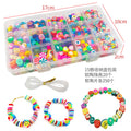 Multicolor Clay Bead Kit Glossy Beads for Jewelry and Craft Projects view 5