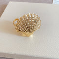 Shell and Starfish Pearl Open Cuff Bracelets Arm Bands view 9