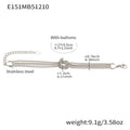 Stainless Steel Multi Strand Knot Bracelets Gold Steel Two-Tone view 6