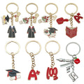 Graduation Charm Keychains Featuring Red Book Across 31 Pictured Variations view 5