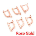 Leverback Earring Clasp Components in Six Metal Finishes view 10