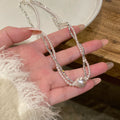 Double Strand Pearl Bead Necklace Bracelet 3 Styles view 6