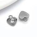 Metallic Heart Metal Charms with 11 Listed Options view 12