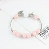 Pink Leaf Bracelet