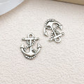 Antique Silver Zinc Alloy Dragonfly Crab Turtle Owl Animal Cat Charm Pendant for DIY Bracelet