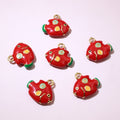 Colorful Enamel Puffer Fish Charms in Five Pictured Options view 4