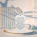 White Wooden Dog Tag Keychain Black Arabic Calligraphy view 4