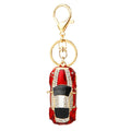 Jeweled Sports Car Keychains with Braided and Bare Wrist Loop Options view 5