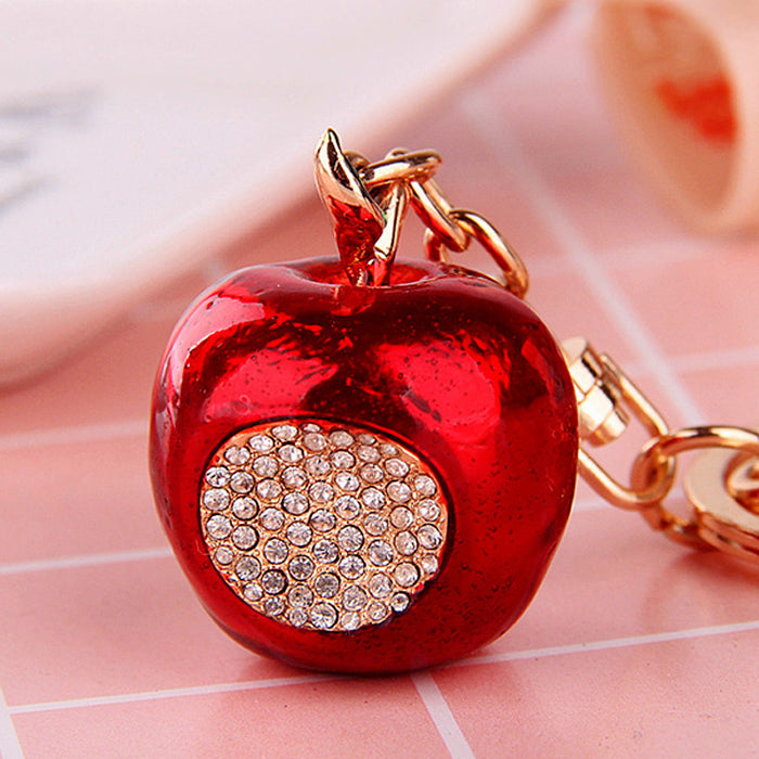 Mixed Fruit Animal Character and Auspicious Motif Keychains in Thirty-Four Options