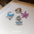 Ocean Motif Single Ear Cuffs in Four Designs Jewelry Pair view 4