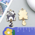 Metallic Cat Metal Charms with 11 Listed Options for DIY Jewelry Making view 11