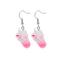 Mini Iced Drink Cup Novelty Silver Hook Drop Earrings view 5