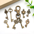 Gold-Tone Heart and Four-Leaf Clover Metal Charms with 26 Listed Options view 3