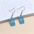 Enamel Fire Extinguisher Crayon Box Dangle Earrings 4 Styles view 3
