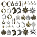 Metallic Moon and Sun Metal Charms with 22 Listed Options view 5