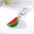 Silver Tone Realistic Food and Holiday Novelty Clip Keychains view 3