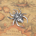 Large Spider Metal Charm Pendant in 3 Finishes for Jewelry Making view 4