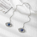 Silver Tone Blue Evil Eye Rearview Mirror Hanging Ornaments in Ten Designs view 9