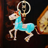 Sky-Blue Prancing-Horse