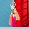 Pink-Gradient Daisy-Tassels
