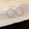 Silver Hoop 18