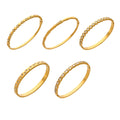 Crystal Hinged Bangle Collection in Five Gold and Silver Tone Designs view 5