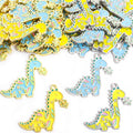 Polished Gold Silver Dinosaur Alloy Charms in 4 Styles view 4