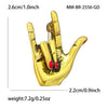 Gold ILY Hand