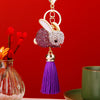Deep-Purple-Tassel Purple-Rabbit