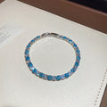 Evil Eye Crystal Tennis Bracelets Seven Color Styles view 11