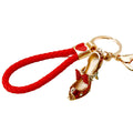 Jeweled Butterfly Bow High Heel Keychains in Red, Pink and Purple view 5