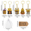 Halloween Capybara Wood Plaque Keychain Five Styles view 4