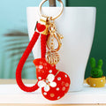 Jelly Gourd Keychains in Five Colors with Braided and Plain Loops view 3
