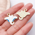 Metallic Seashell and Whale Shell Charms with 46 Listed Options view 12