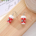 Resin Mini Coffee Cup Dangle Earrings 5 Cup Designs view 10