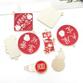 Red Spring Festival Metal Charms with 8 Listed Options view 3