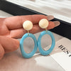 Blue Oval Rings