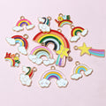 Colorful Enamel Rainbow Charms in Thirteen Designs and Mixed Set view 4