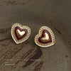 Wine Red Heart