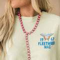 Long Y Shape Crystal Bead Necklaces in Three Colors view 4